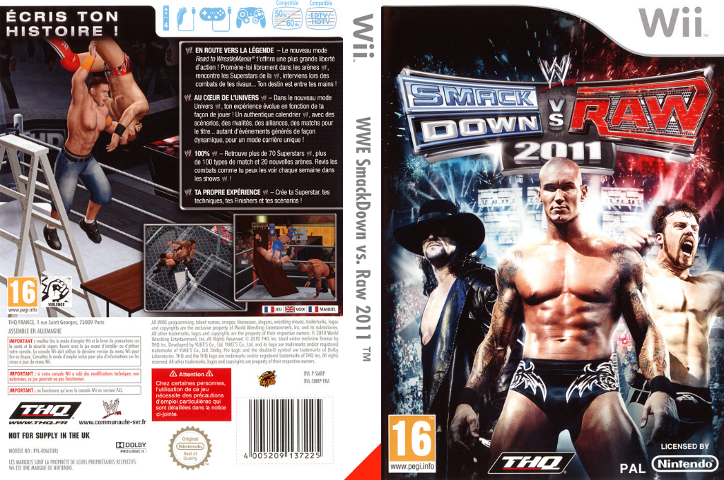 Smackdown Vs Raw 2011 Wii Iso